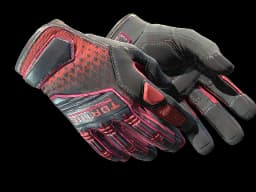 ★ Specialist Gloves | Crimson Kimono (Factory New)